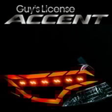 EXLED HYUNDAI ACCENT PANEL POWER LED BRAKE MODULES 